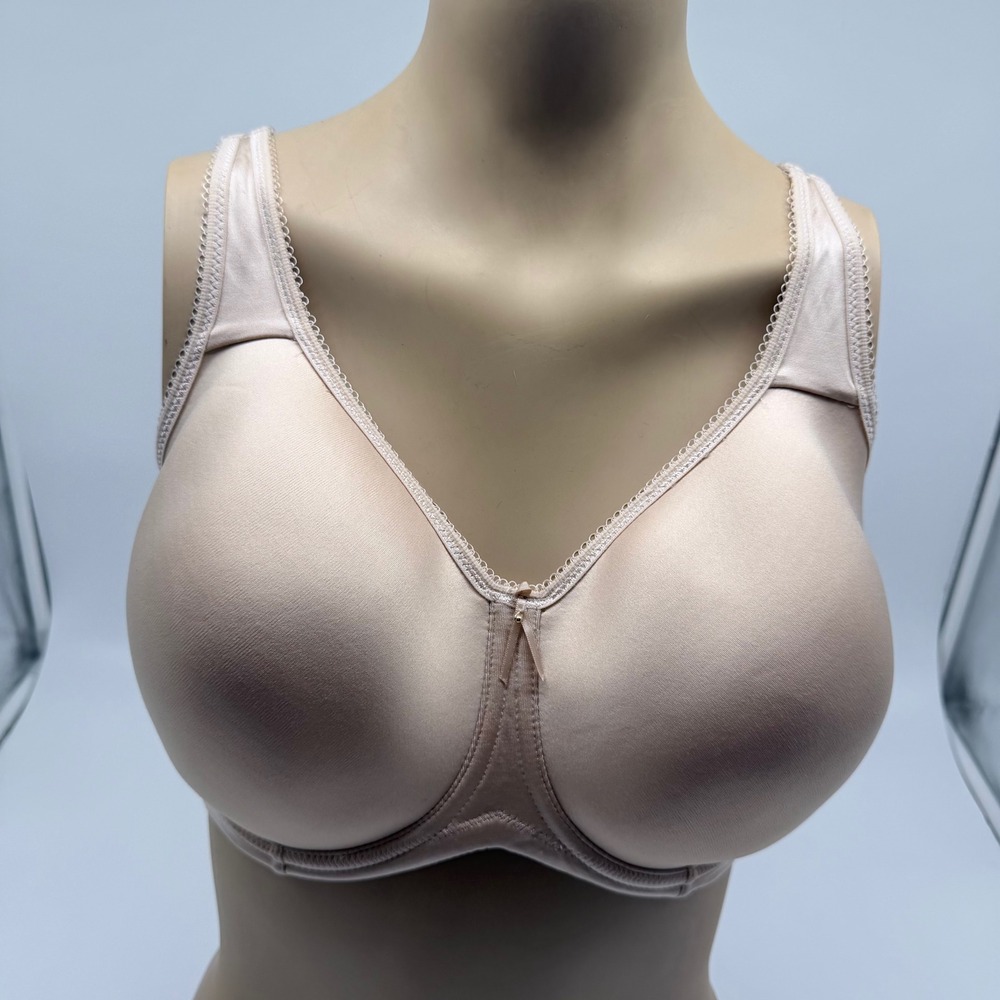 Wacoal Retro Chic Full Figure Underwire Bra Tan Beige 36G 853192